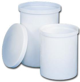 White Poly Chemical Storage Tanks with Lid Water Treatment Chemicals - Cleanflow