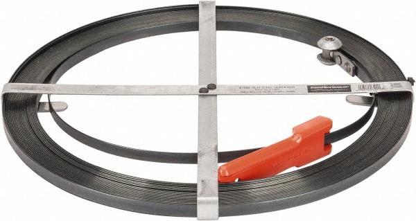 General Wire Spring One-Piece Flat Sewer Rods Pipe Cleaning and Thawing - Cleanflow