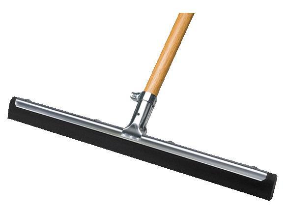 Industrial Straight Floor Squeegee Assembly - 24" Head Janitorial Supplies - Cleanflow