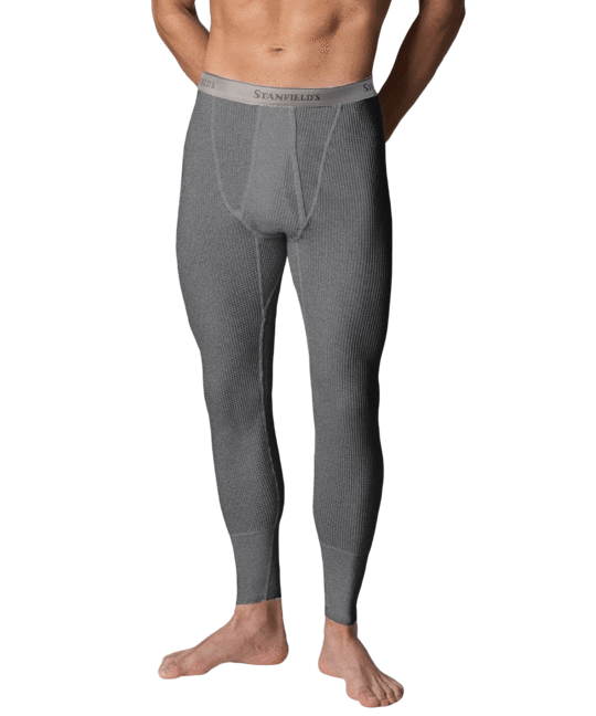 Stanfield's Men's Long Johns 6624 Tall Waffle Knit Poly/Cotton Reinforced Cuffs Pack of 2 Sizes M-XL