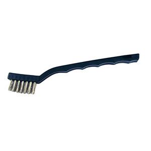 Parts Cleaning Brush, Poly Handle, Stainless Bristles, 12/PK Shop Equipment - Cleanflow