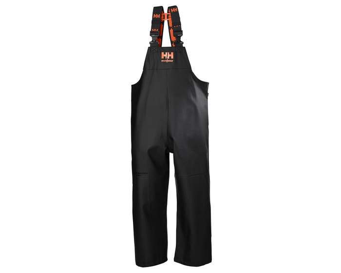 Helly Hansen Workwear Storm Waterproof Rain Bib Pant Black 2XL