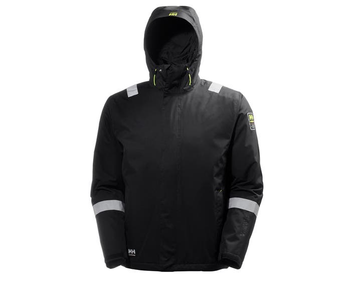 Helly Hansen Manchester Winter Jacket | Black | Small - 4XLarge Work Wear - Cleanflow