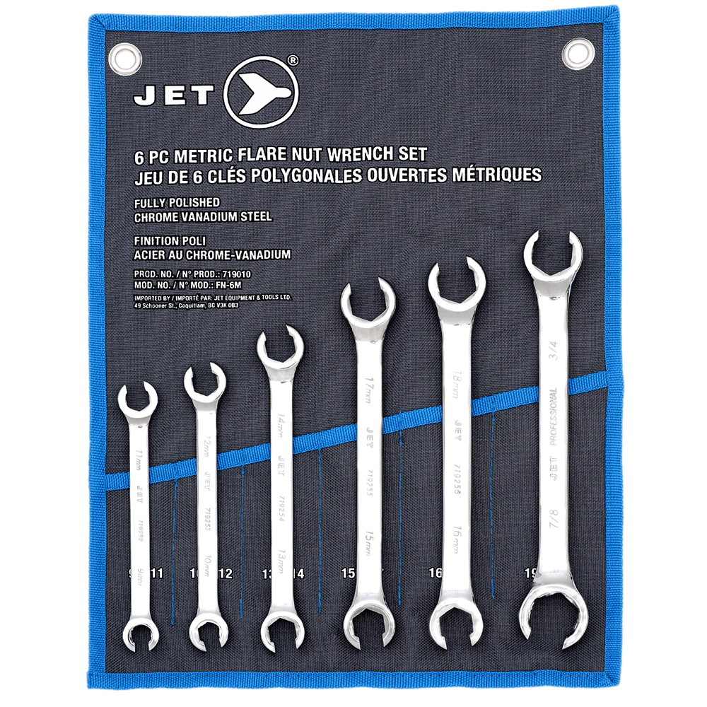 Jet Flare Nut Double Box Wrench Sets Pipe Tools - Cleanflow