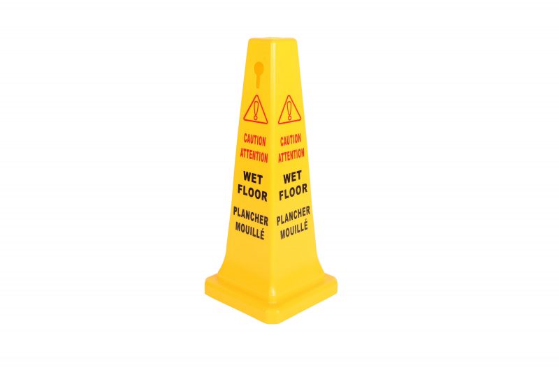 Bilingual Safety Cones Janitorial Supplies - Cleanflow