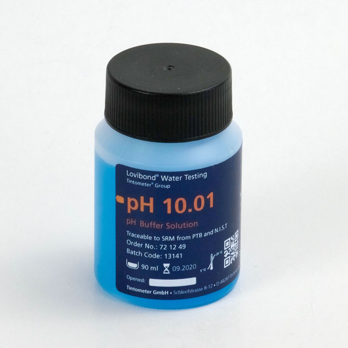 Lovibond pH 10.01 Buffer Solution  | Blue | 90 ml Standard Solutions and Buffers - Cleanflow