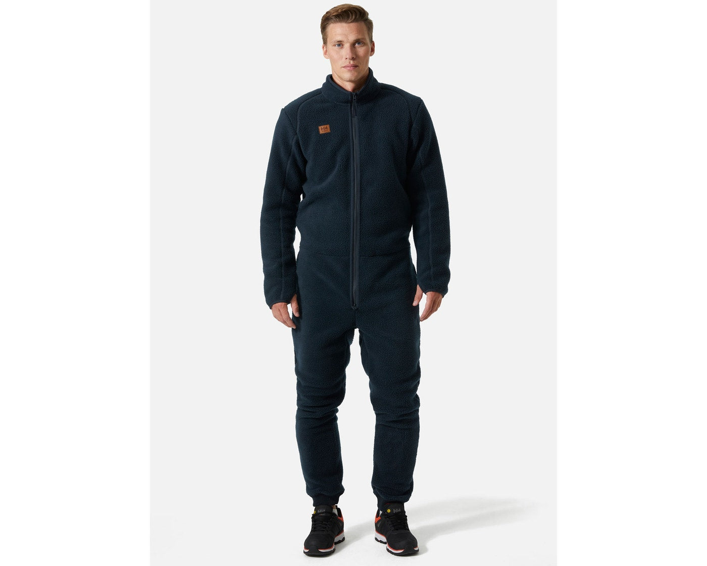 Helly Hansen Men's Pile Work Coveralls 72182 Heritage Recycled Fabric One Piece Elastic Waist Sizes S-4XL