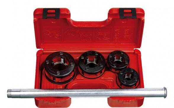 Super Ego 5 Piece Ratchet Pipe Threader Kit | 1/2" - 1-1/4" NPT Pipe Tools - Cleanflow