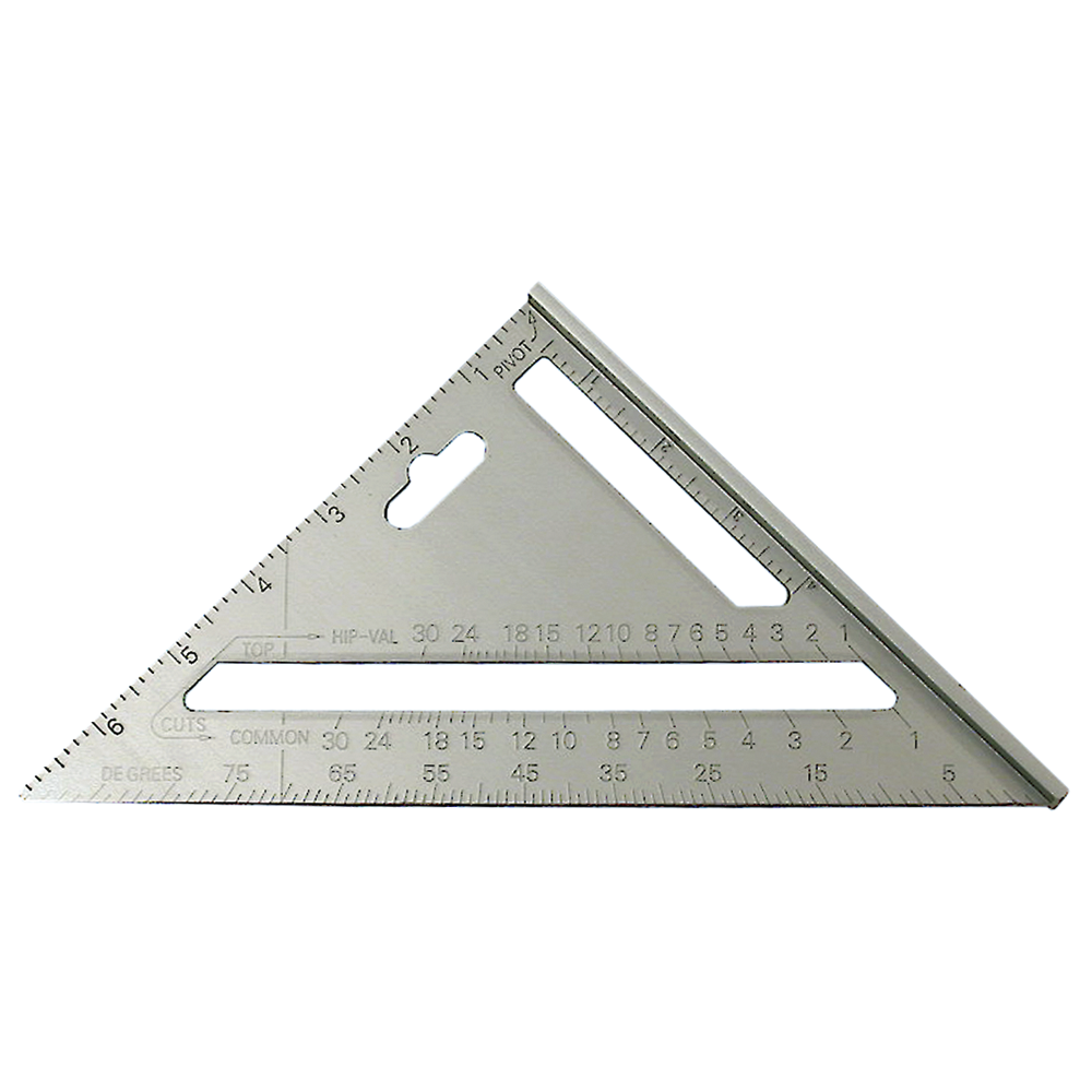 Jet Rafter Angle Square - 7" x 10" Triangle Hand Tools - Cleanflow