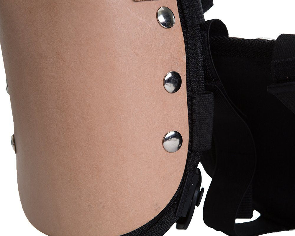 Impacto 865-20 Gel Comfort Leather Cover Knee Pads Ergonomics - Cleanflow