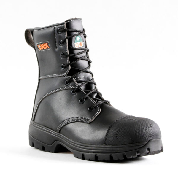 Unik Men's Safety Work Boots Chemik 8" Tecno Fiber Chemical Resistant with Vibram® Fire & Ice Sole  | Sizes 4-14