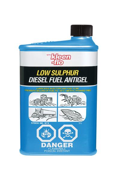 Kleen-Flo Diesel Fuel Anti-Gel with Conditioner - Low Sulphur Maintenance Supplies - Cleanflow