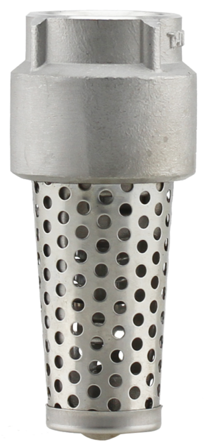 Plumb-Eeze Stainless Steel 304 Foot Valve with Female Pipe Threads