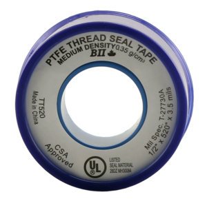 Plumb-Eeze Medium Density White PTFE Thread Seal Tape - 3.5 mil Thickness