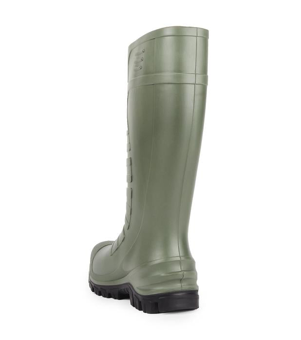 Acton Men's Rain Boots Track 4x4 Lightweight PU Waterproof with Full Traction Sole and Breathable Lining | Sizes 3-15