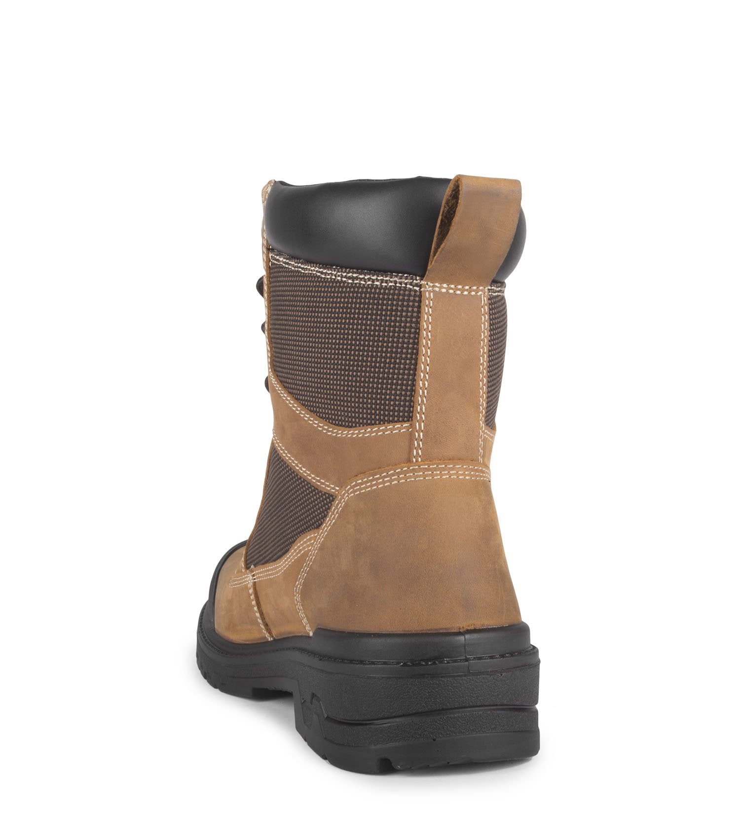 Acton Progress Nubuck 8" Waterproof Work Boots | Brown | Sizes 4 - 14 Work Boots - Cleanflow