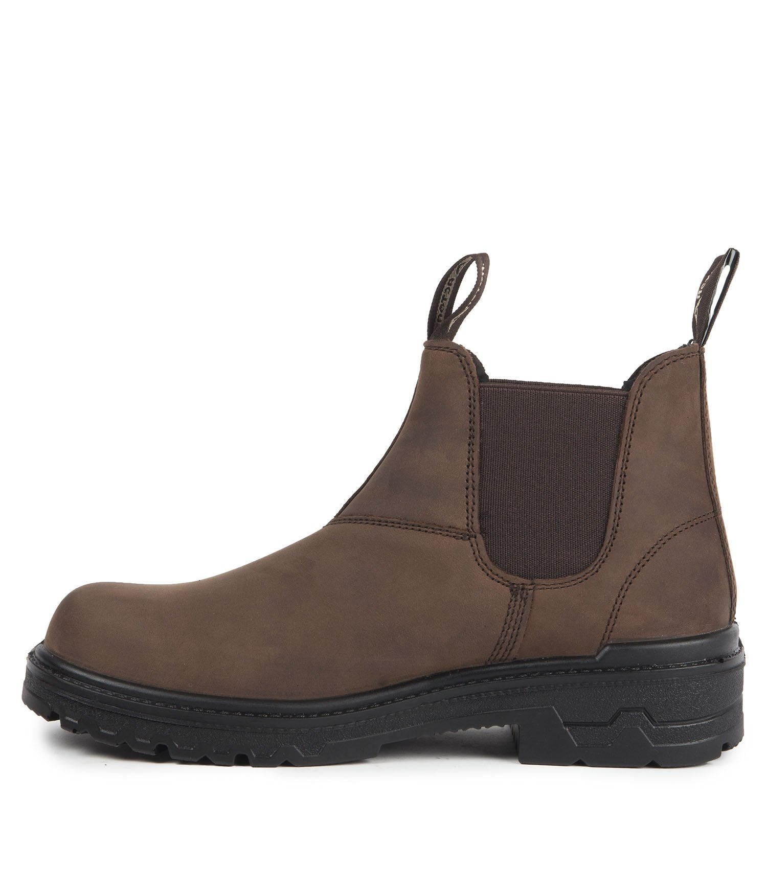 Acton Profile 6" Steel Toe Brown Leather Chelsea Safety Work Boots | Brown | Sizes 4 - 14 Work Boots - Cleanflow