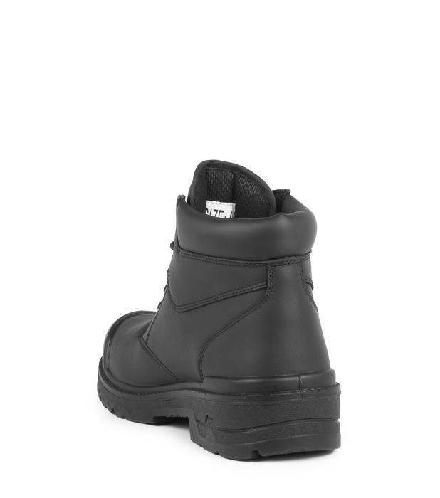 Acton Men's Safety Work Boots 6" Pro6 Waterproof with Steel Toe | Black | Sizes 3 - 16