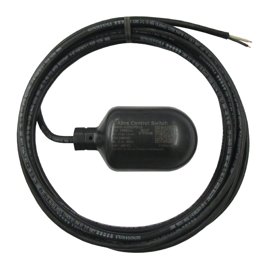 Alderon Altra™ 120/240VAC 3 wire Bare Leads Control Switch