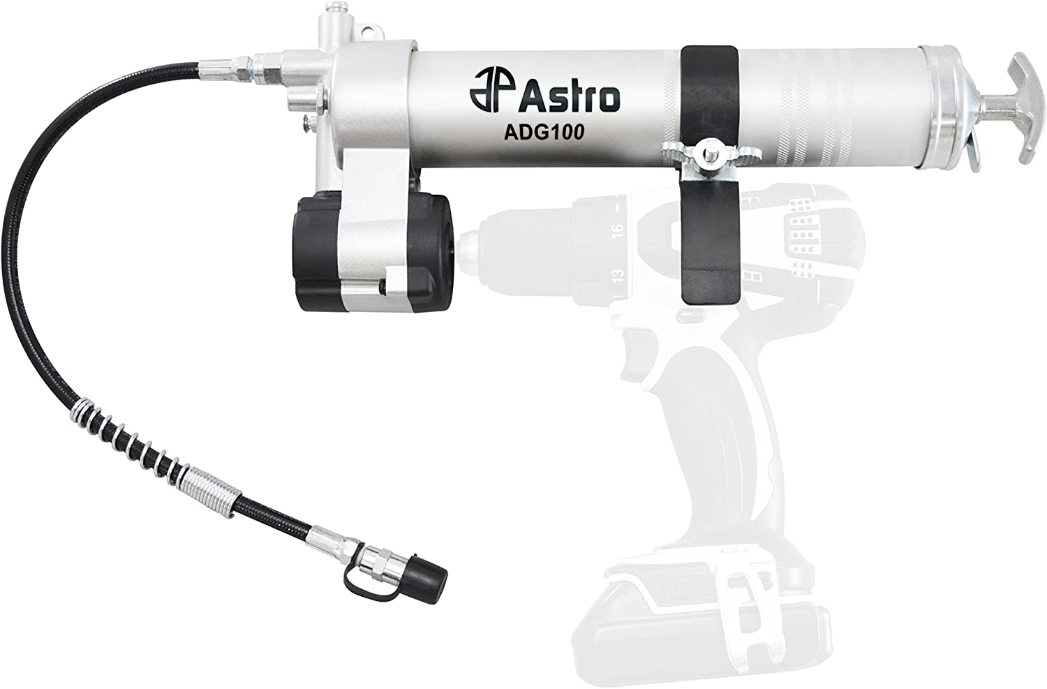 Astro Pneumatics Grease Gun Drill Adapter Automotive Tools - Cleanflow