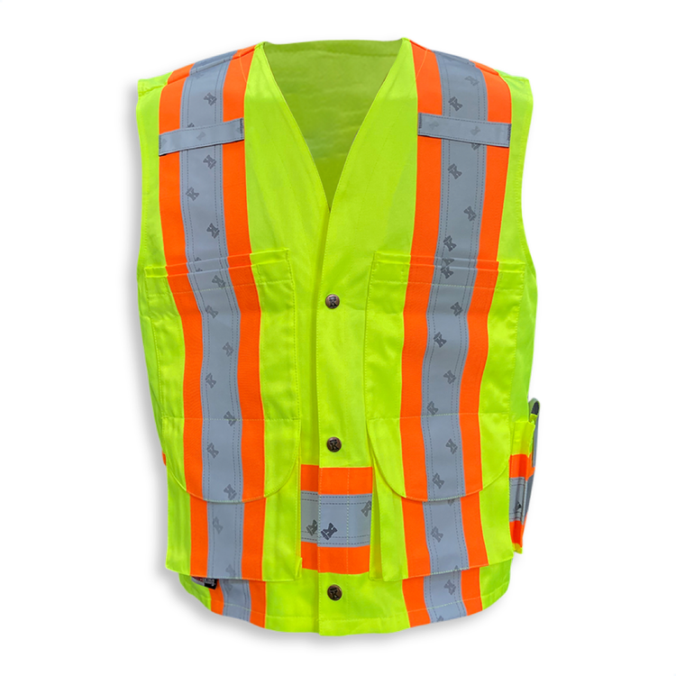 Big K Men's 100% Cotton Supervisor Safety Vest