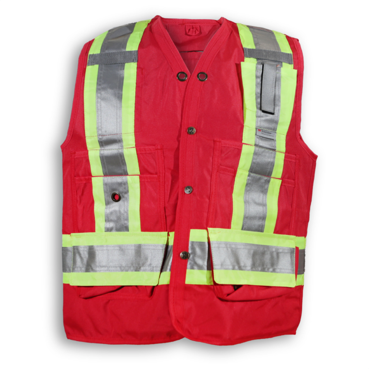 Big K Men's 100% Polyester Surveyor Vest
