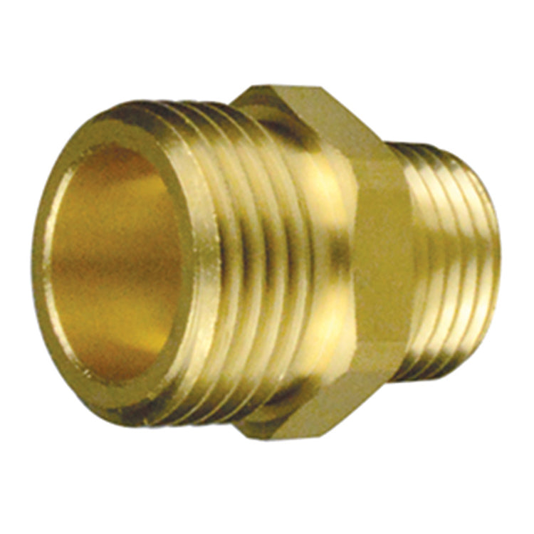 Brass Male Garden Hose to Male Pipe Coupler Hose and Fittings - Cleanflow
