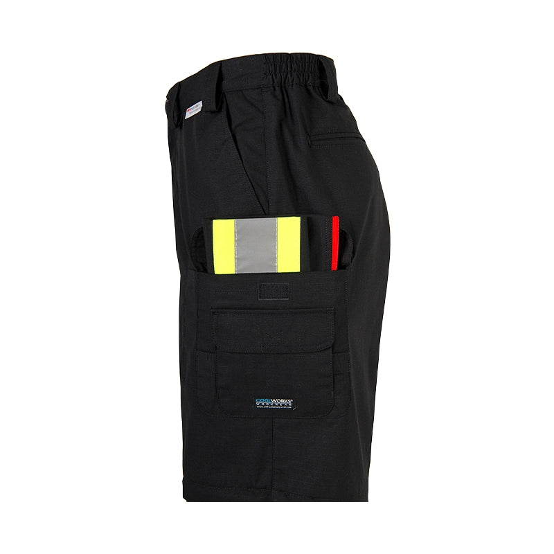Coolworks® Ventilated Cargo Style Work Pants | Black | Size 30 - 60
