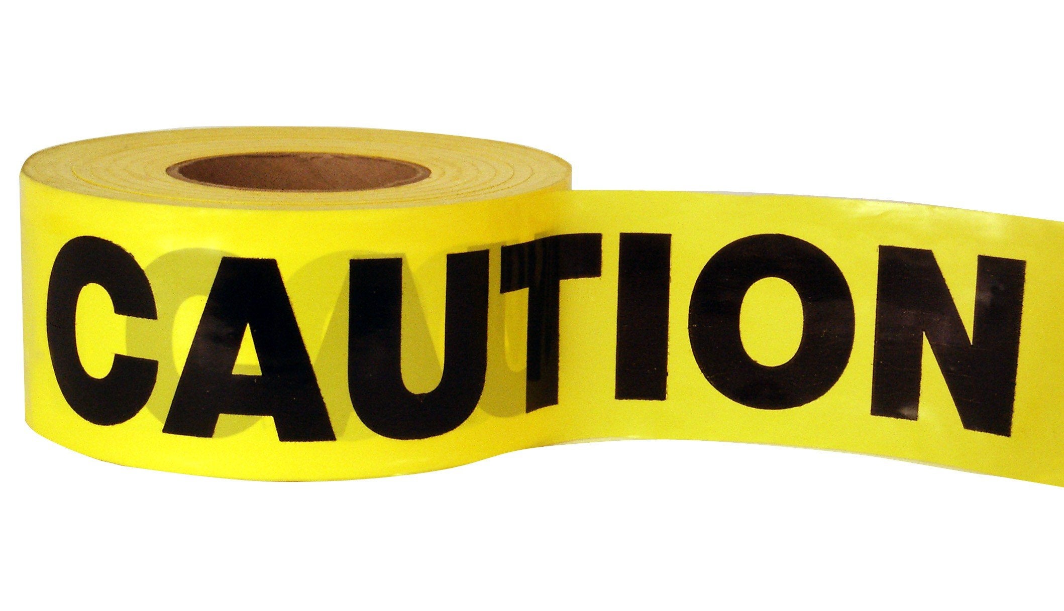 Caution Barricade Tape | 3" x 1000' Facility Safety - Cleanflow