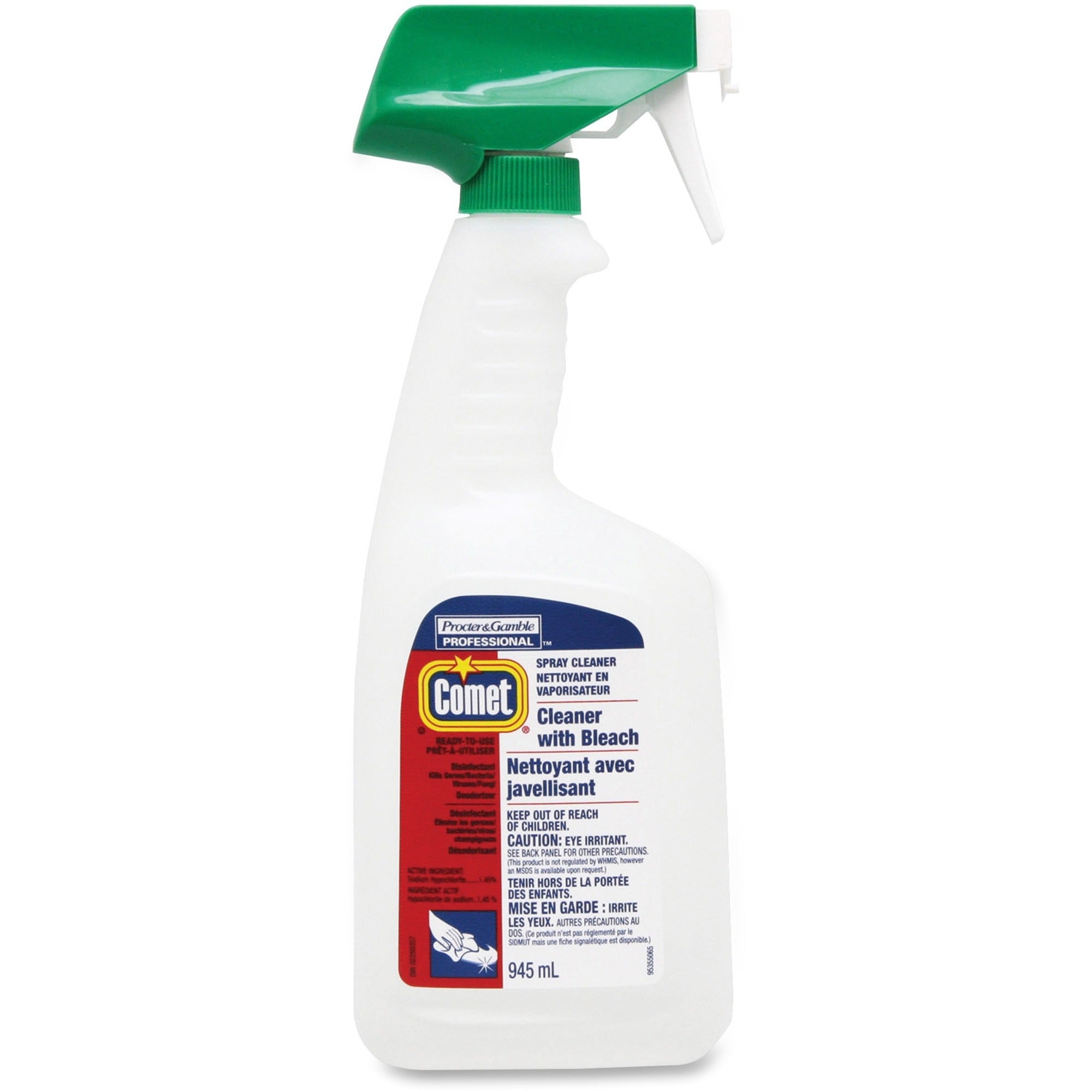 Comet Professional Disinfectant Cleaner with Bleach | 945 ml - Case of 8 Janitorial Supplies - Cleanflow