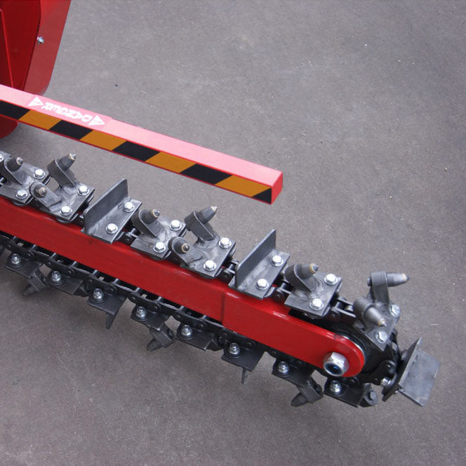REX 15 HP Trencher with Adjustable Trenching Depth