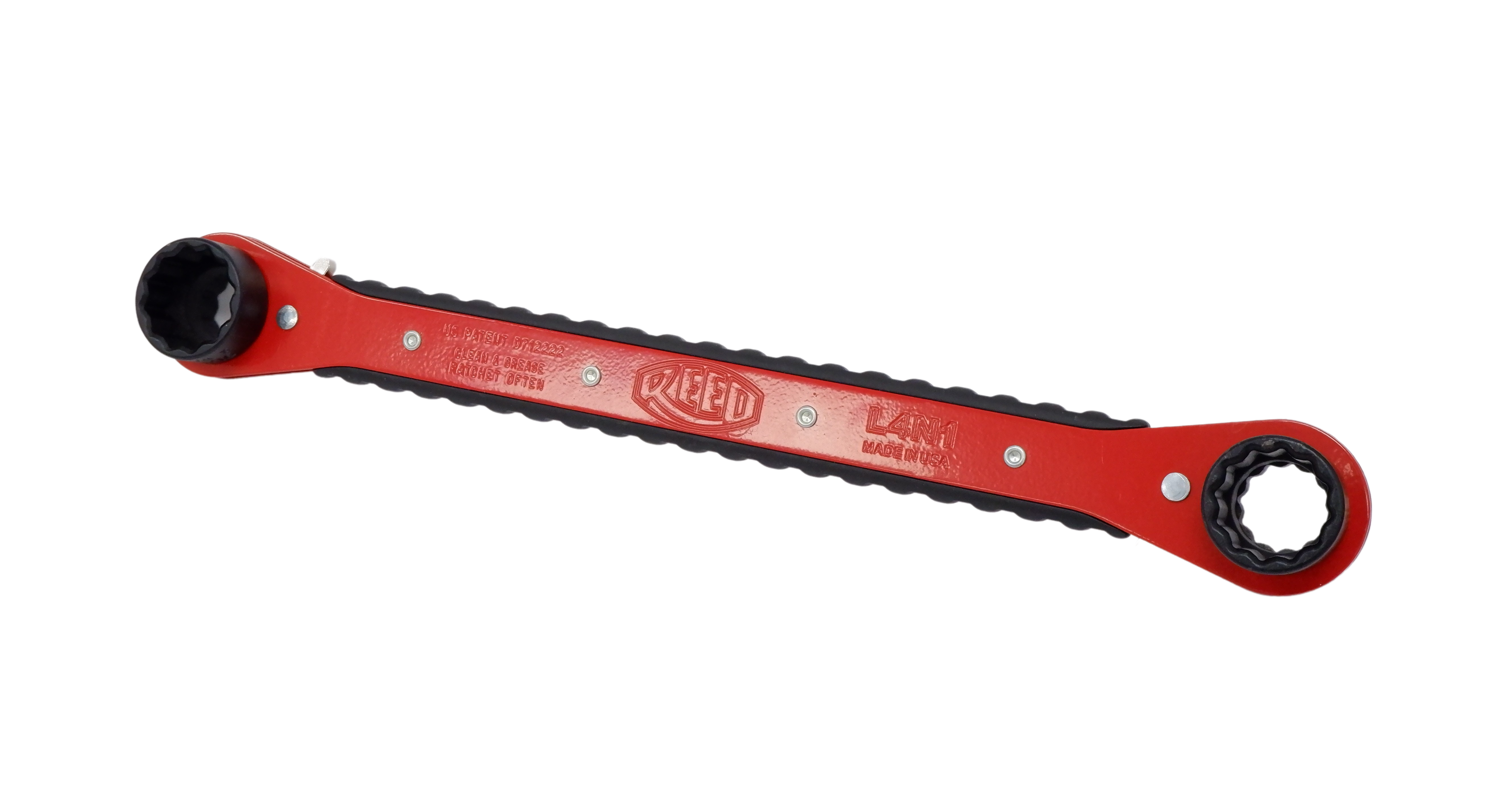 Reed L4N1 Thru-Bolt™ 4-In-1 Ratchet Wrench