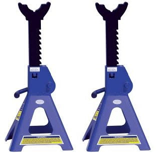 Dynaline Ratcheting Jack Stand (1 Pair) - 3 Ton Capacity Automotive Tools - Cleanflow
