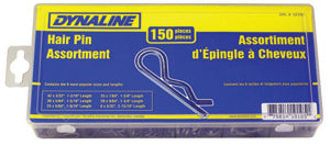 Dynaline Hair Pin Assortment - 150 Piece Maintenance Supplies - Cleanflow