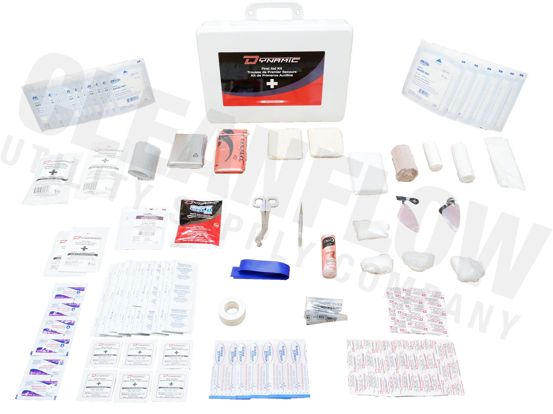 Dynamic CSA Small Workplace First Aid Kit - Type 3 Intermediate - Plastic Case (2 to 25 Workers)