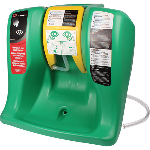 Dynamic Gravity Fed Portable Eyewash Station w/ Additive Solution | 16 Gallon Size Facility Safety - Cleanflow