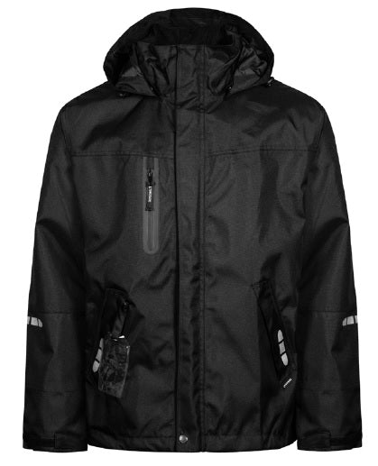 Lyngsoe FOX7057 Breathable Rain Jacket | Black | Sizes XS - 5XL Work Wear - Cleanflow