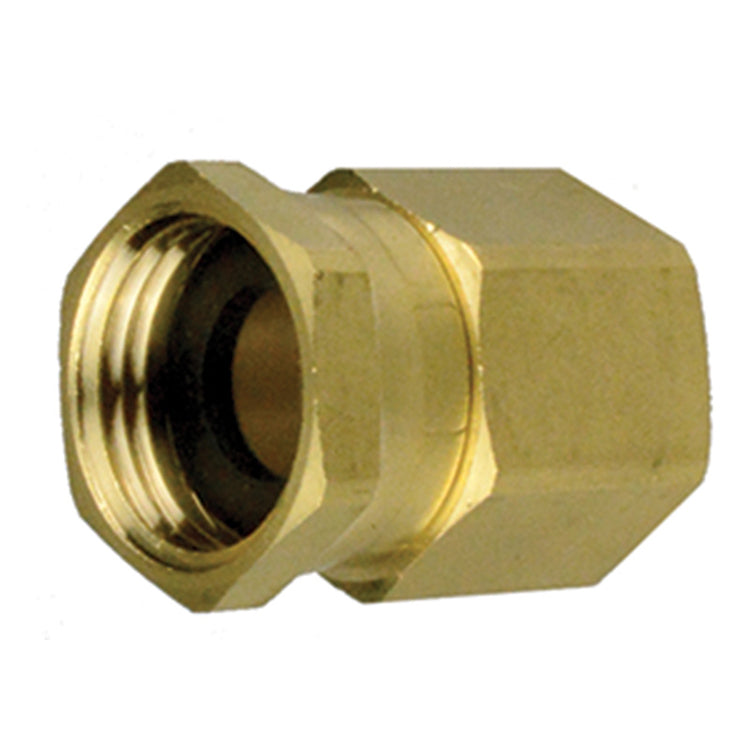 Brass Female Garden Hose Swivel to Female Pipe Coupler Hose and Fittings - Cleanflow