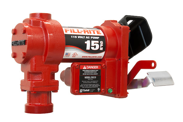 Fill-Rite 115V AC Pump (Pump Only) - 15 GPM Automotive Tools - Cleanflow