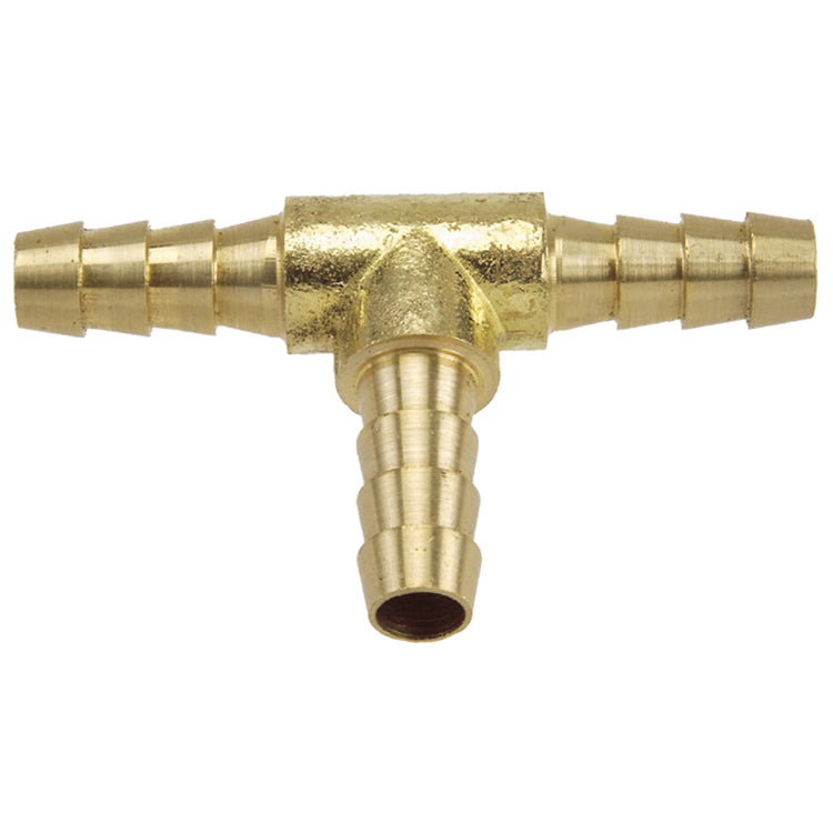 Brass Hose Tee | Sizes 1/4" to 3/4" Hose and Fittings - Cleanflow