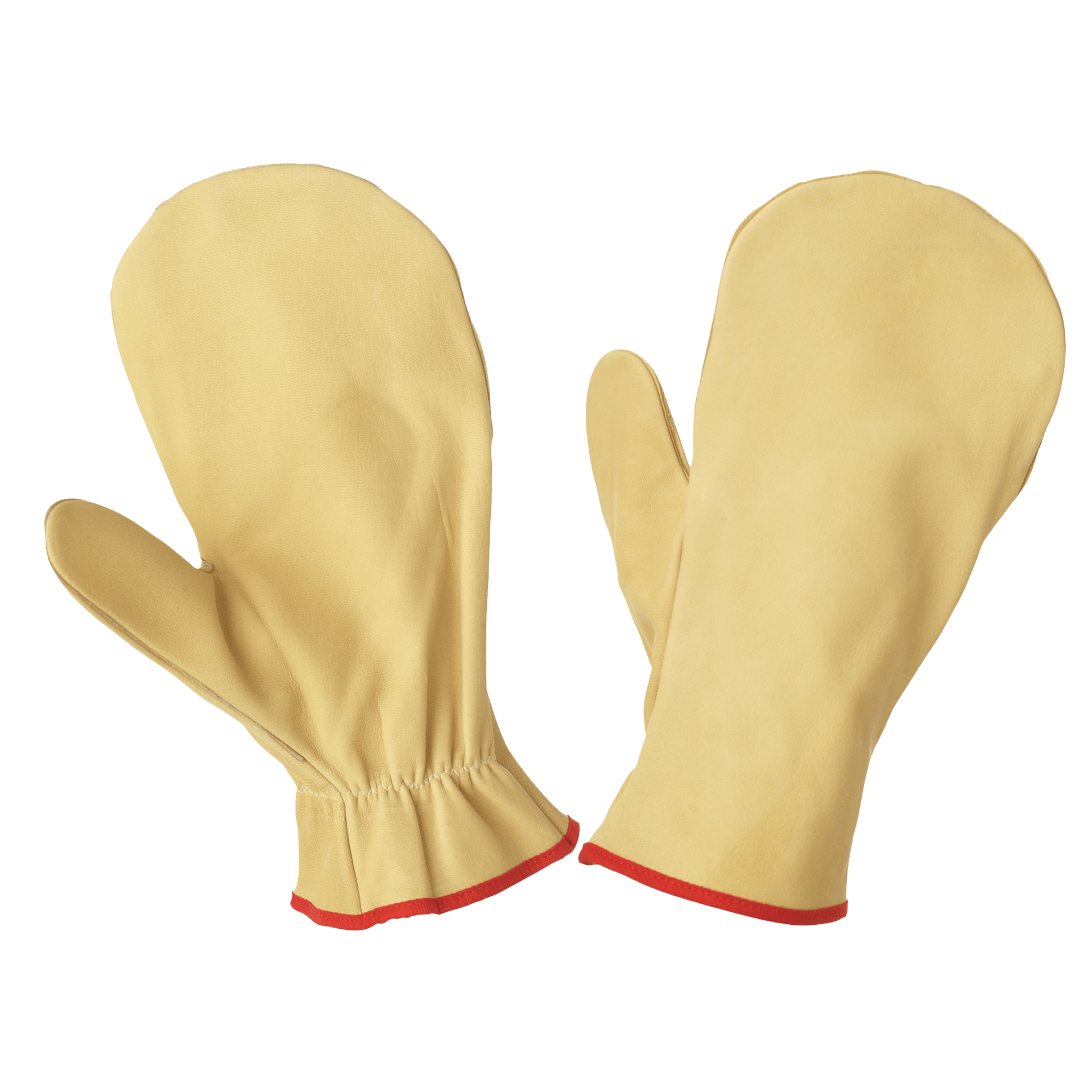 Tough Duck Unlined Leather Chopper Mitt Work Gloves and Hats - Cleanflow