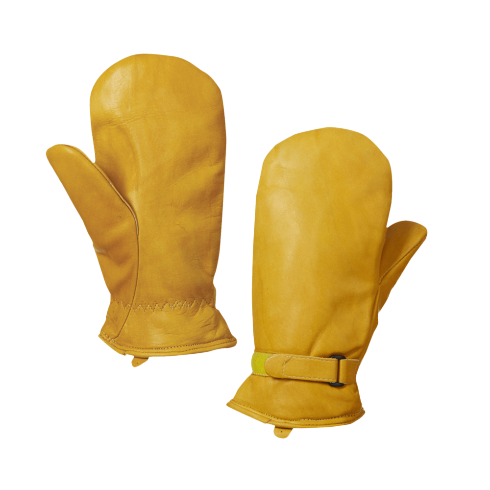 Tough Duck Adjustable Pile Lined Mitt - Tan Work Gloves and Hats - Cleanflow