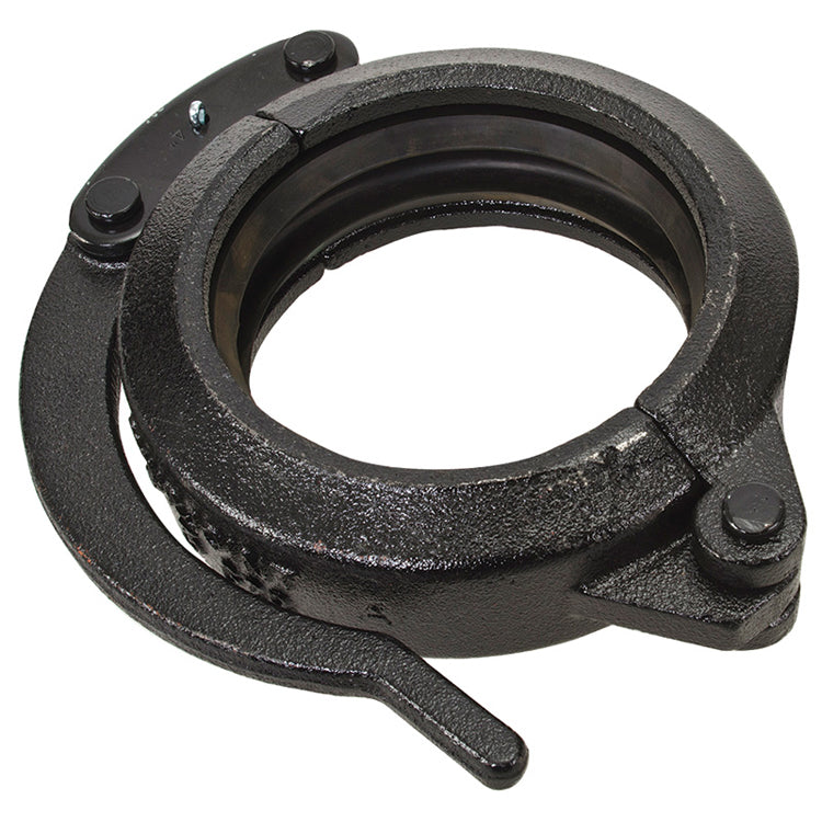 Shurjoint Style 78 Hinged Lever Coupling with EPDM Gasket - Quick Connection, Painted Finish, Safety Split Pin, Sizes 2" to 6", Up to 300 psi