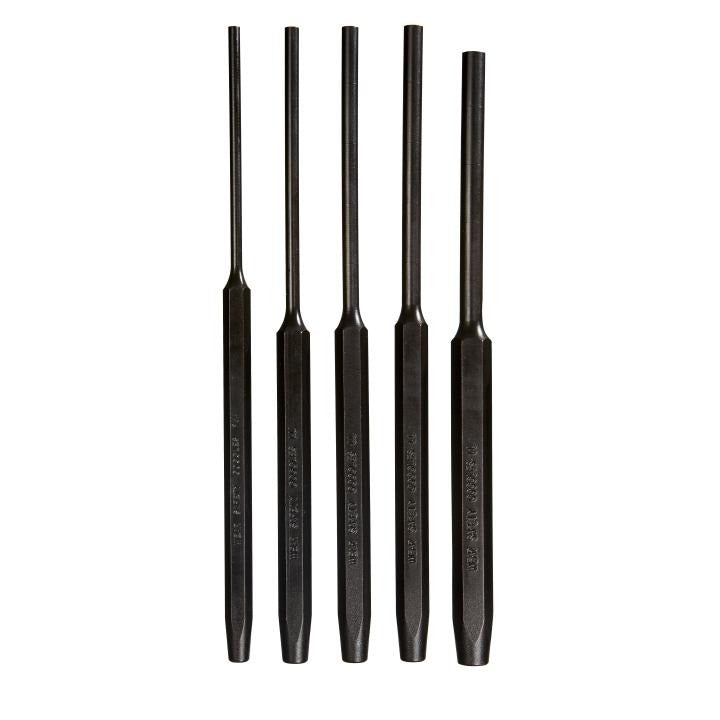 GEARWRENCH Tool Steel Long Pin Punch Set - 5 Piece