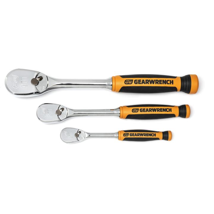 GEARWRENCH 90-Tooth Ratchet Set - 3 Piece