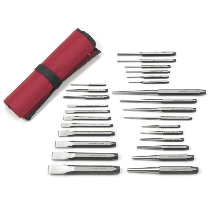 GEARWRENCH Punch and Chisel Set - 27 Piece