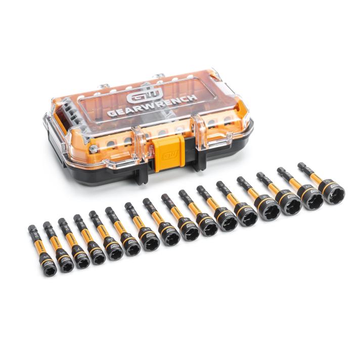 GEARWRENCH Bolt Biter™ Nut Extractor & Driver Set - 16 Piece