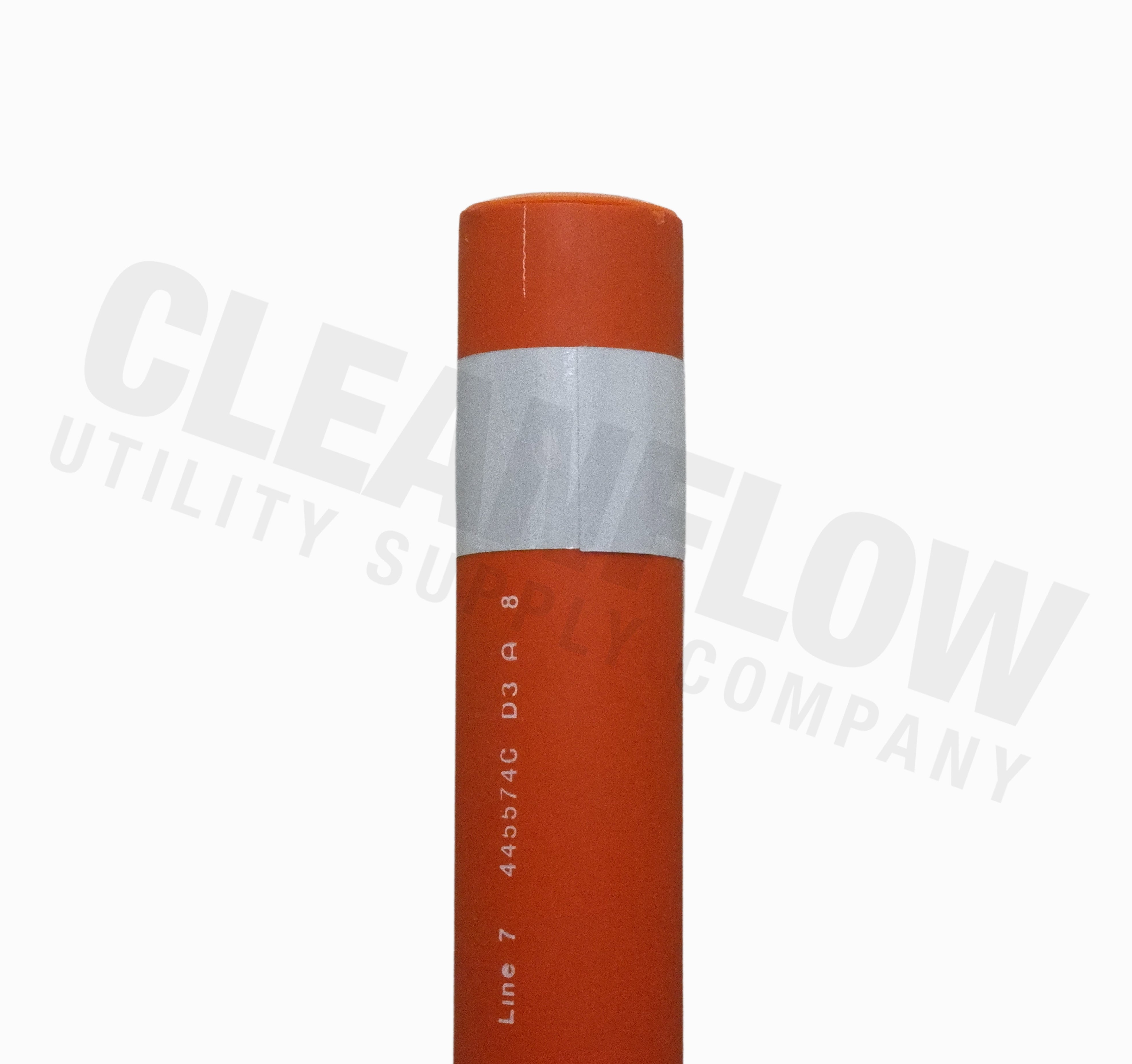 Hydrant Marker Pole - Orange HDPE