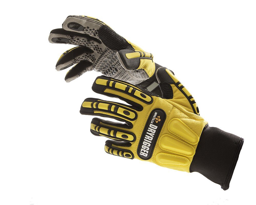 Impacto The Original Dryrigger Glove - Impact, Oil and Water Resistant (Cut Level 3) Work Gloves and Hats - Cleanflow