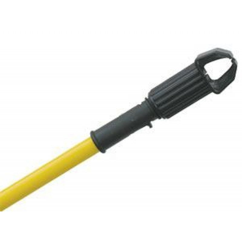 Jaws Clamp Style Quick Release Wide Band Mop Handle - 60" Fiberglass Janitorial Supplies - Cleanflow